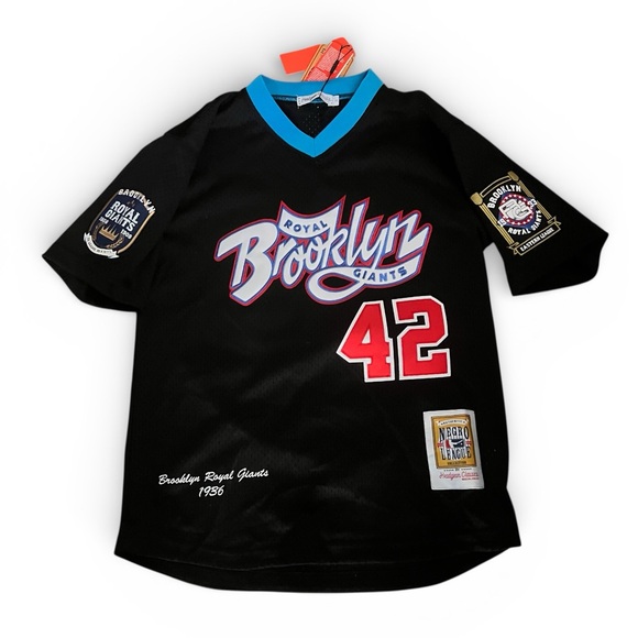Brooklyn Royal Giants #42 Jackie Robinson Commemorative Negro League Jersey